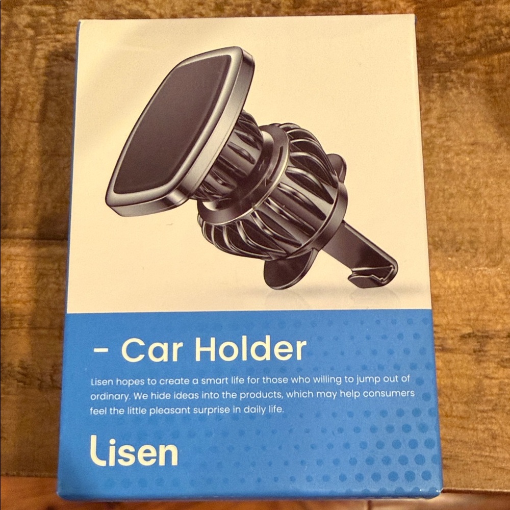 Lisen Magnetic Car Vent Phone Holder - Black